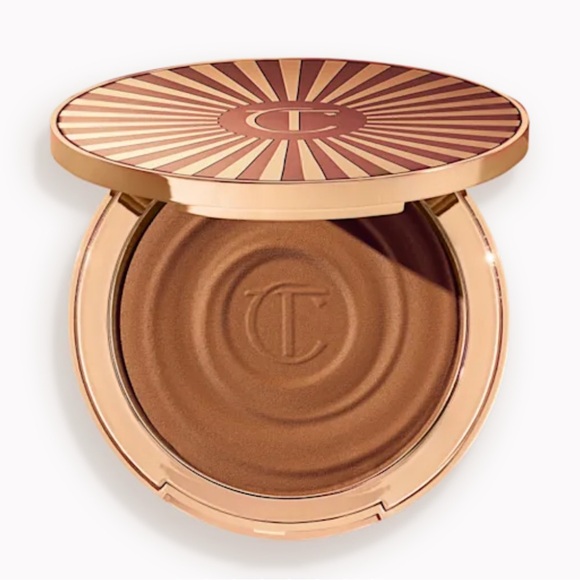 Charlotte Tilbury's Beautiful Skin Sun-Kissed Glow Cream Bronzer NWT 2Medium - Picture 1 of 11
